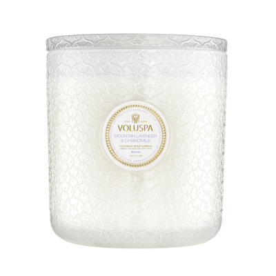 Mountain Lavender & Chamomile Boxed Luxe Candle