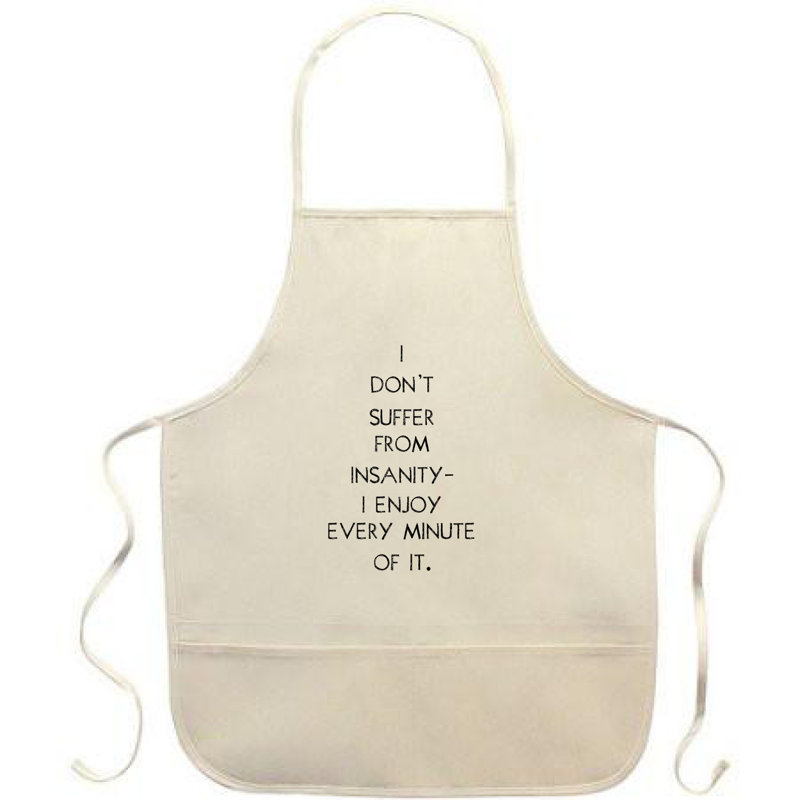 Solid Color Canvas Bib Apron