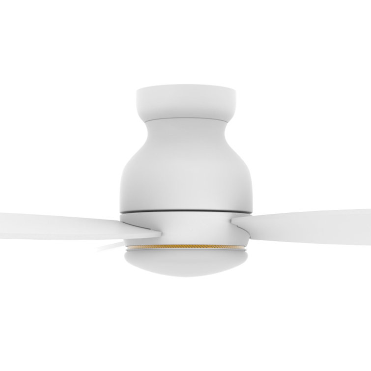 Trento Smart Ceiling Fan with Remote, Light Kit Included, Works with Google Assistant, Amazon Alexa, and Siri Shortcuts.