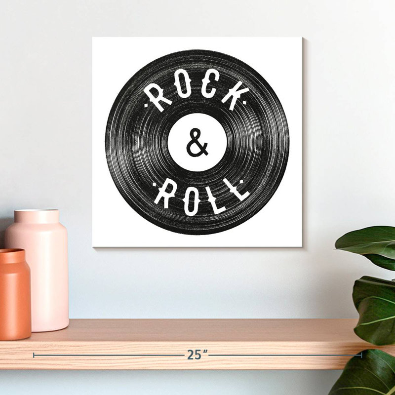 Abarca Rock N' Roll, 16" H x 16" W