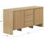 Buffet 3 tiroirs Barkeyville LeeRoy Darnell-1578200011