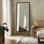 Tapered Rectangle Aluminium Mirror