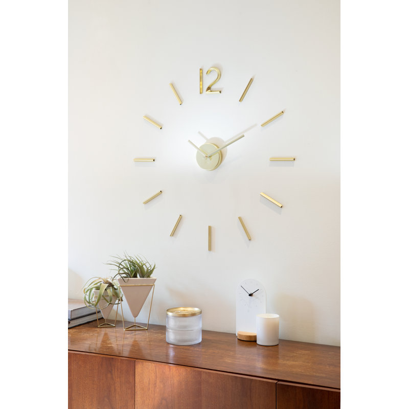 Horloge murale Akeria, Laiton