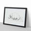 Resting Sheep by Jean Bernard - Picture Frame Drawing Print on MDF-55598864-55598856