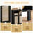 Coffee Bar Cabinet,Buffet Cabinet With Storage,Nordic Style Cabinet,With Adjustable Shelf-1926004398