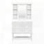 Meuble-lavabo moderne en bois massif avec armoire à pharmacie et tiroirs-1336811832