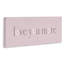 Doux rose «Love You More» en forme de cœur-105253516-105253518