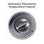 Chaufferette portative en céramique oscillante avec thermostat