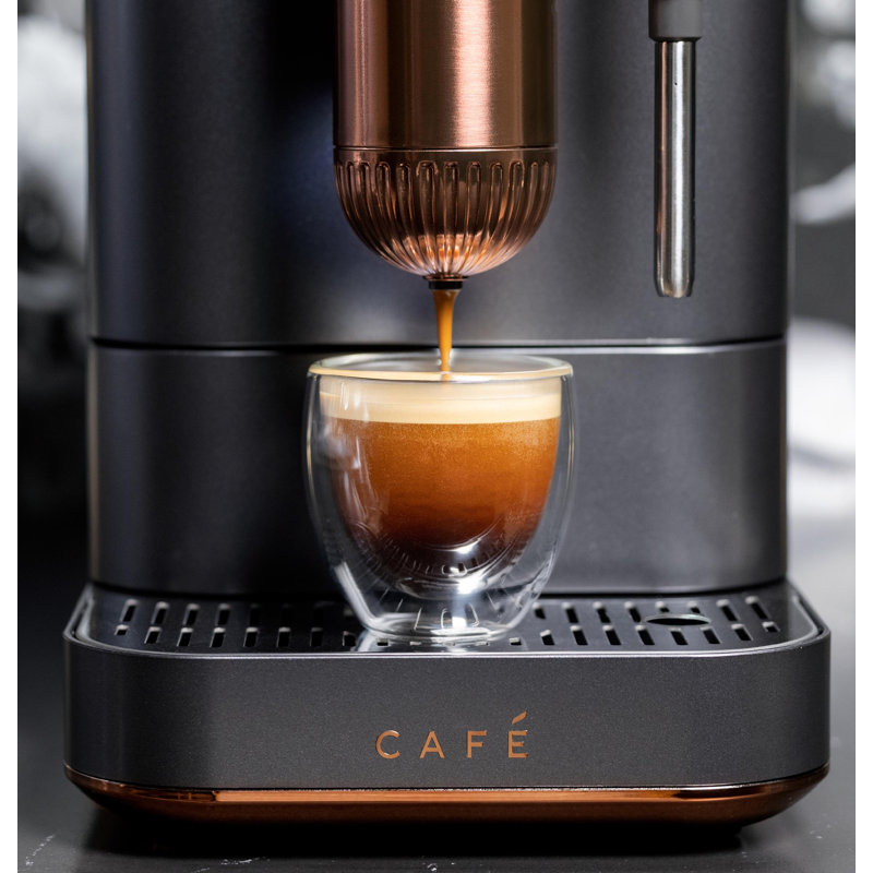 Café AFFETTO Automatic Espresso Machine + Frother, Matte Black