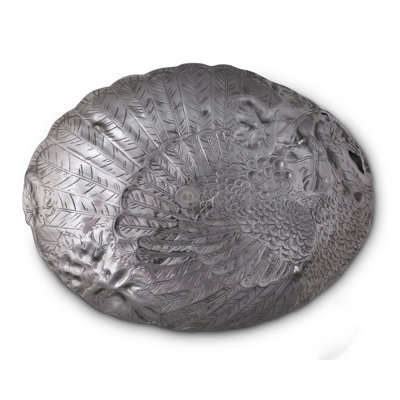 Arthur Court Designs Game Birds Aluminum Platter