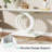 59 Inches Console Table, Modern Entryway Table with Double Arc Base-408762573