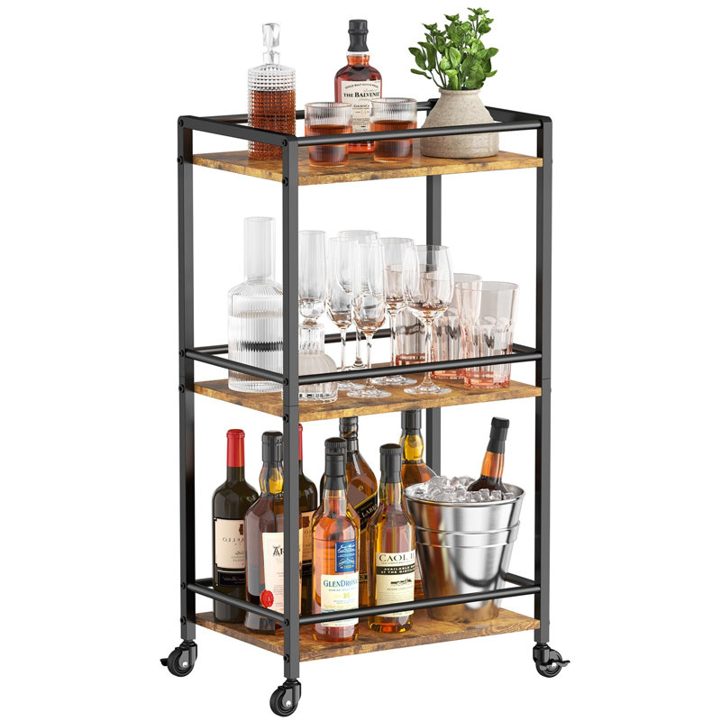 Woodby 109.73cm Bar Cabinet