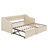 Twin Size Upholstered Daybed With Pop Up Trundle-211944148