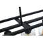 Sandra 5 - Light Kitchen Glass Shade Metal Frame Island Linear Pendant Light Fixture