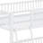 Full XL Over Queen Metal Bunk Bed With Ladder & Safety Guardrails-1699386025