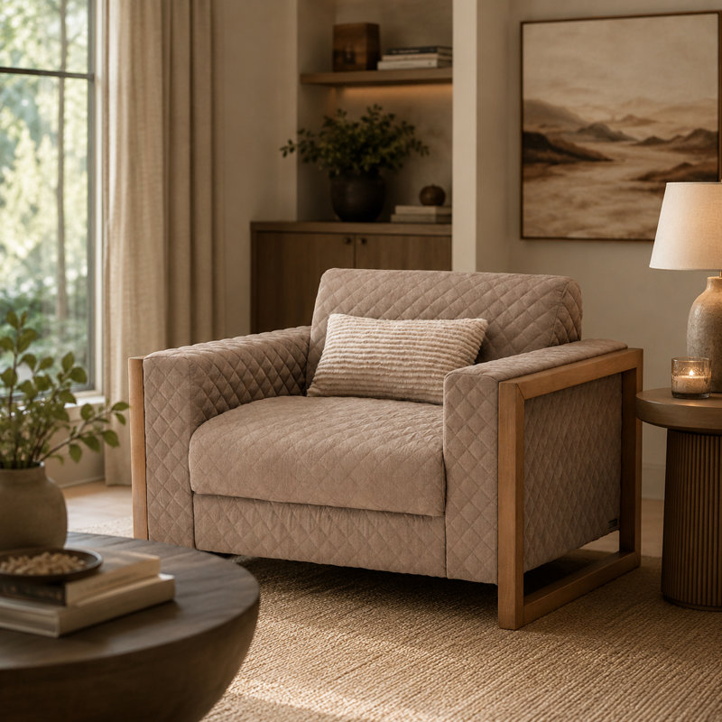 Fauteuil en polyester Hudson Ferry