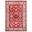 Hand Woven Wool Ikat Area Rug