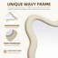 Miroir pleine grandeur Wavy
