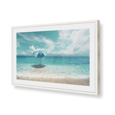 Solitude in Aqua Art Print