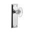 New York Plate with Oval Fluted Crystal Door Knob-595508146-595508155