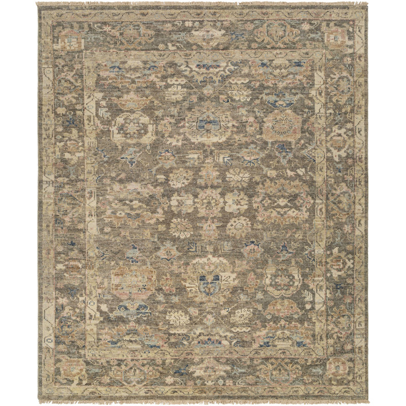 Monterey Wool Oriental Area Rug, Rectangle 2' x 3'