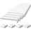 Ensemble de garniture de rebord de fenêtre FlexStone en blanc