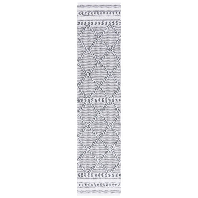 Audrii Performance Geometric Rug, Runner 2' x 9'