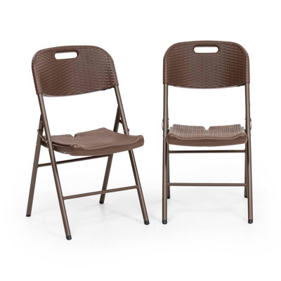 Burgos Foldable Outdoor Patio Dining Side Chair