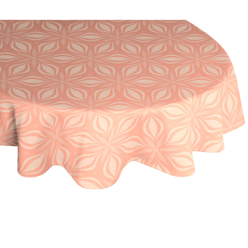 Comfrey Tablecloth, Papaya, 130cm W x 220cm L