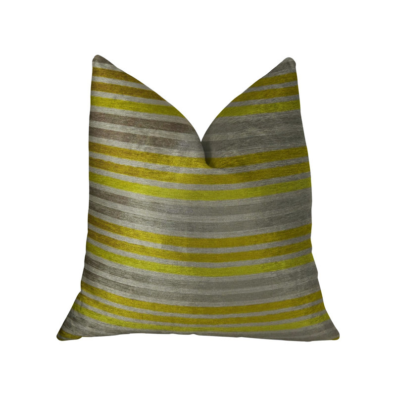 Fork Valley Handmade Throw Pillow, 20" H x 30" W, Rectangular