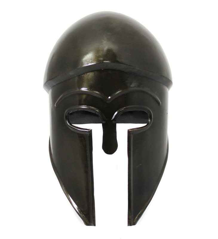 Corinthian de casque avec blindage grec replica
