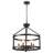 6- Light 23.1" Dimmable Farmhouse Round Cage Chandelier-1539837414