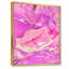 «Rose and Gold Fuchia», reproduction d'art sur toile-67395207-67395205
