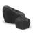 Compression 40"W Comfy Pumpkin Bean Bag Couch Sofa Chair,Soft Teddy Fabric Bean Bag Chair With Ottoman-1262828846