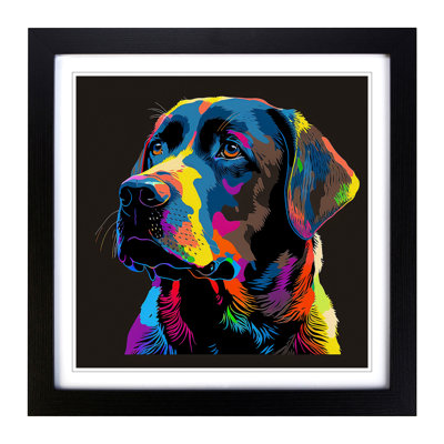 Labrador Retriever Pop - Framed Print