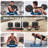 Adjustable Dumbbell Set 44lb 55lb 66lb with Connector，Home Gym Fitness Equipment