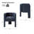 Braien 18.5'' H Modern Upholstered Armchair with Low Back-988673353