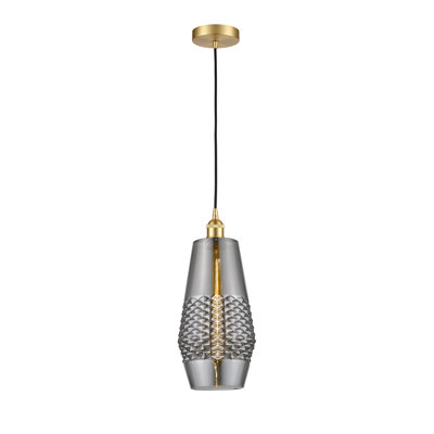 Latoniah 1 - Light Single Drop Pendant Pendant