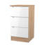 Bisma 37cm W Manufactured Wood Bedside Table-1457556141