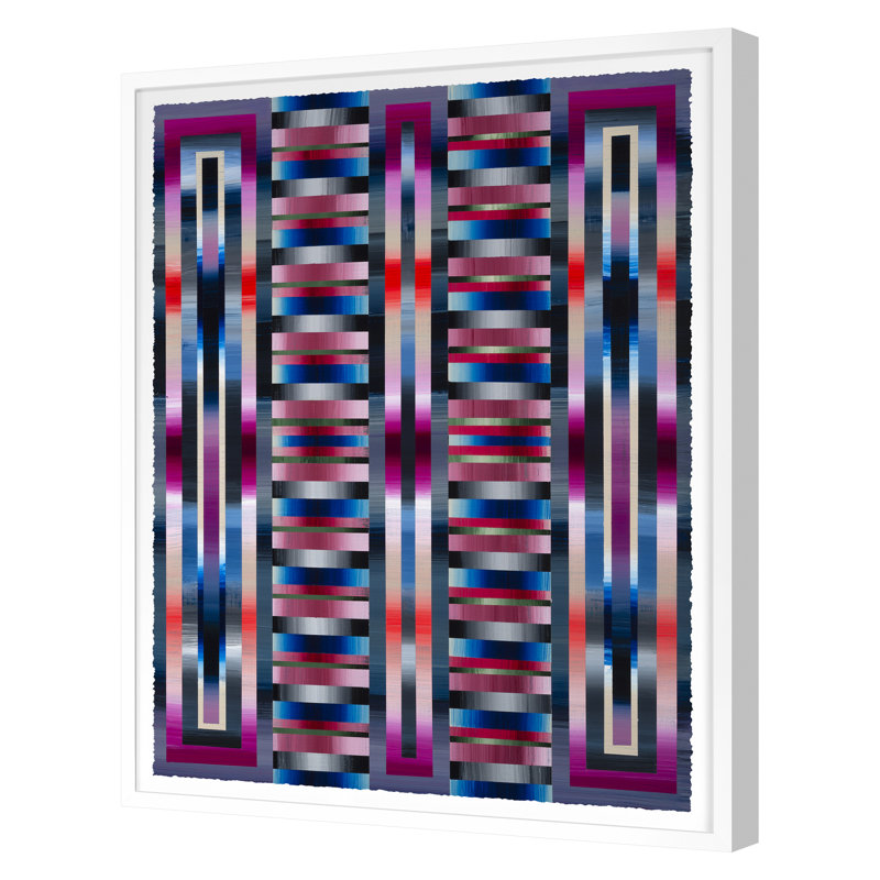 Standing Tall Print by Abrams, Elyce, 28" H x 22" W, White