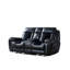 Console inclinable électrique noire / en velours avec siège à DEL, siège de 22 po x 22,5 po, pour charge, 22,5 po x 22 po