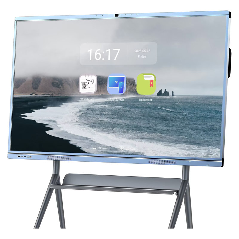 Tableau blanc numérique interactif JYXCN Smart Board 65 pouces avec écran miroir pour les réunions en classe et les réunions d'affaires?