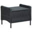 Rectangular 2 - Person Dining Set with Cushions-962260530