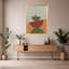 "Abstract 02", reproduction d'art encadrée abstraite-106284996