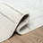 Abani Cupp COZ120A Modern Cream Grey Lines Area Rug-1841156162