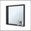 Armoire de toilette murale avec rangement Wenge