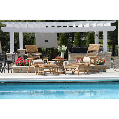 Anyston 2 - Person Patio Conversation Sets