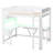 Luminest Multifunctional Loft Bed with Built-in Desk and Storage Solutions-118858655