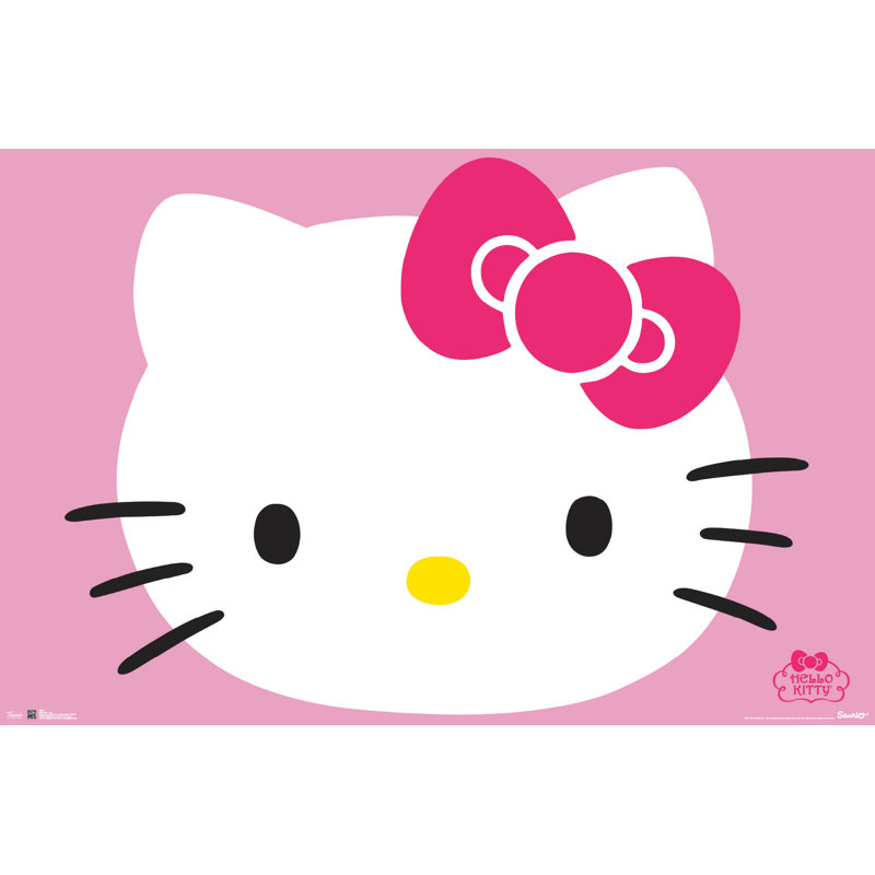 Impression sur papier hello kitty-face