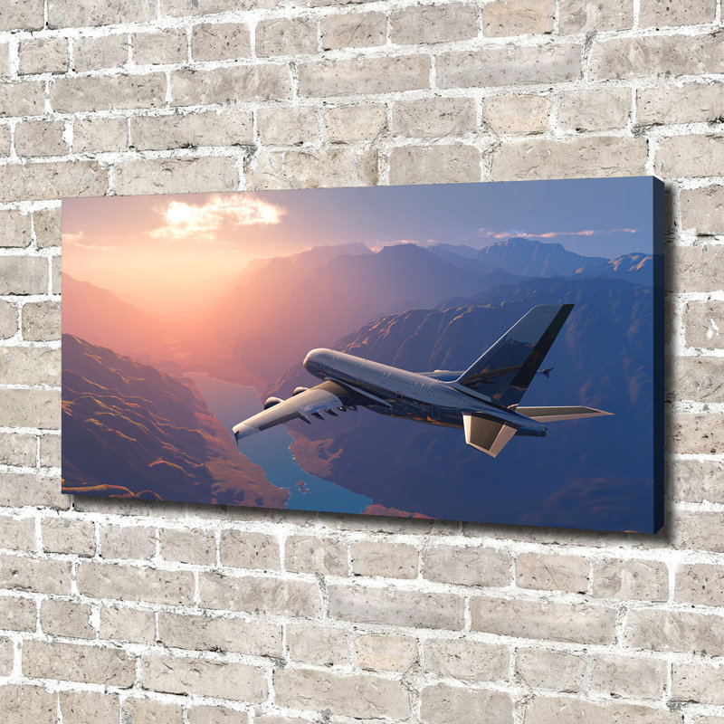 Plane - Wrapped Canvas Print